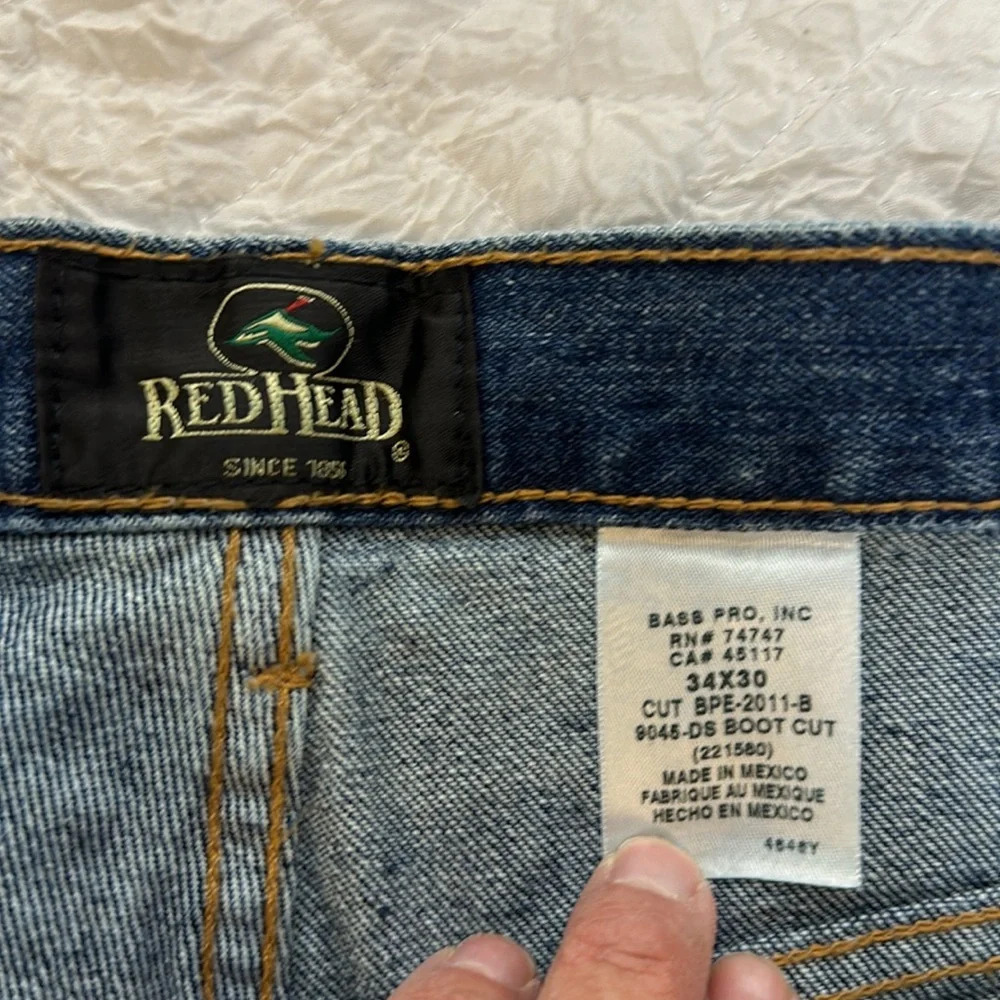 NWT Redhead Bootcut Jeans by Bass Pro Shop 34x30 - Picture 4 of 6